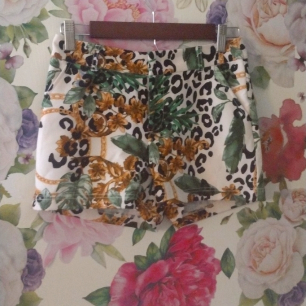CRM/GRN Cheetah Shorts